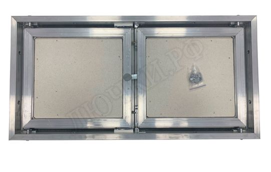 Люк под плитку Техно 2 створки 1700*850 Люк под плитку Техно 2 створки 1700*850