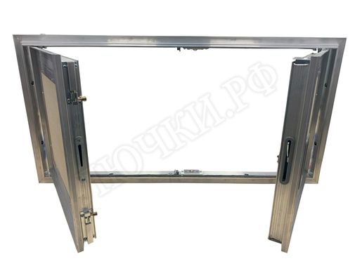 Люк под плитку Техно 2 створки 1700*850 Люк под плитку Техно 2 створки 1700*850