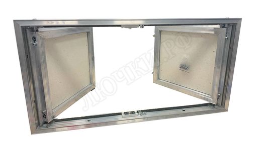 Люк под плитку Техно 2 створки 1700*850 Люк под плитку Техно 2 створки 1700*850