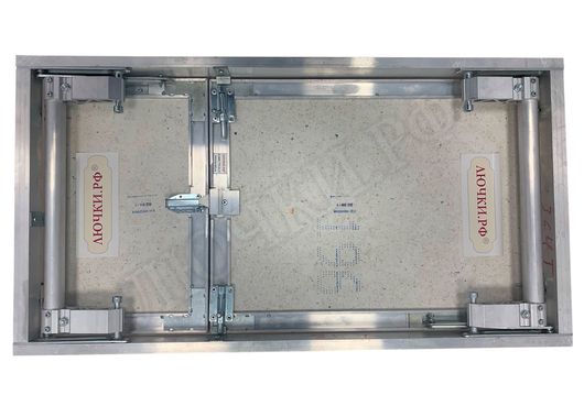 Люк под плитку Нажимной Секрет-Лайт 2 створки 900*600 Люк под плитку Нажимной Секрет-Лайт 2 створки 900*600