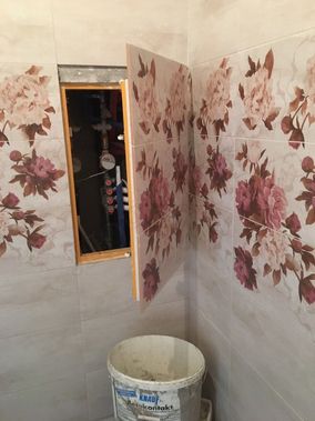 Люк под плитку Нажимной Апельсин 200*650 Люк под плитку Нажимной Апельсин 200*650