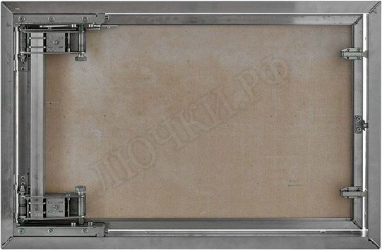 Люк под плитку Нажимной Мега Алюм 750*500 Люк под плитку Нажимной Мега Алюм 750*500
