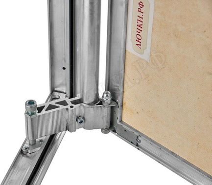 Люк под плитку Секрет 3.0, 2 створки 1250*600 Люк под плитку Секрет 3.0, 2 створки 1250*600