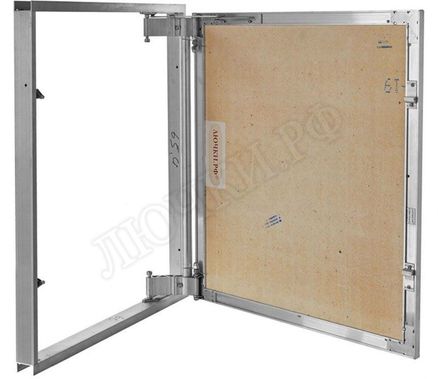 Люк под плитку Нажимной Секрет-Лайт 500*400, 1 створка Люк под плитку Нажимной Секрет-Лайт 500*400, 1 створка