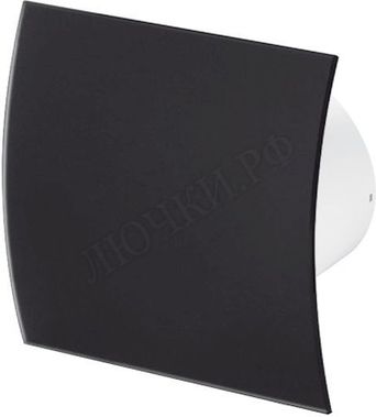 Вытяжной вентилятор Awenta System+, Turbo, 100 KWT100T, Escudo, PECB100M, Чёрный матовый, пластик Вытяжной вентилятор Awenta System+, Turbo, 100 KWT100T, Escudo, PECB100M, Чёрный матовый, пластик